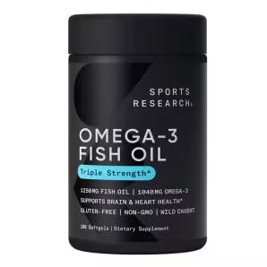 스포츠리서치 트리플 스트렝스 오메가3 (Sports Research)